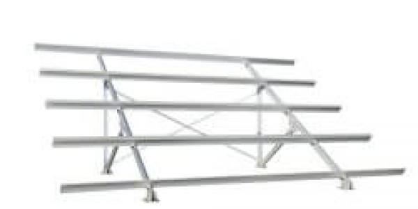 Estructura de aluminio para paneles