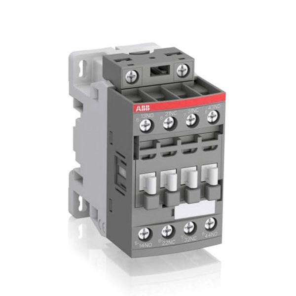 CONTACTOR RELEVADOR 10 A, 3NA + 1NC, BOBINA 20-60 VCD