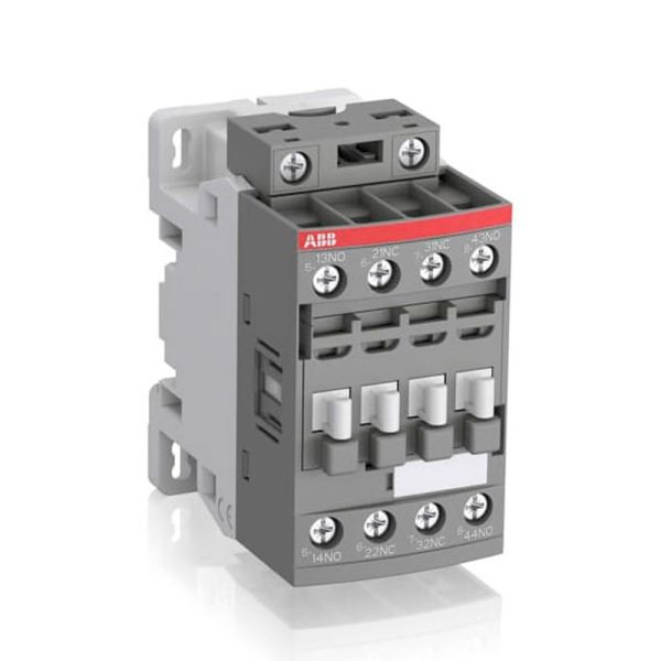 CONTACTOR RELEVADOR 10 A, 2NA + 2NC, BOBINA 100-250 VCA / NF22E-13