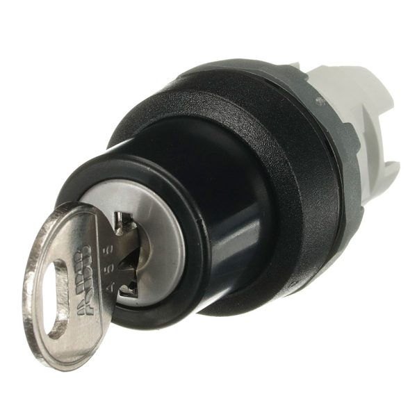 SELECTOR 2 POSICIONES MANTENIDO, B-C, NEGRO / M2SSK1-101