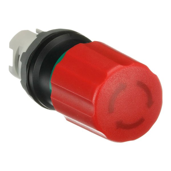 BOTON PARO DE EMERGENCIA GIRAR PARA LIBERAR, ROJO, 30 mm / MPET3-10R