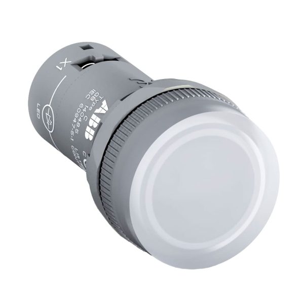 LUZ PILOTO LED 24 VCA/VCD, TRANSPARENTE