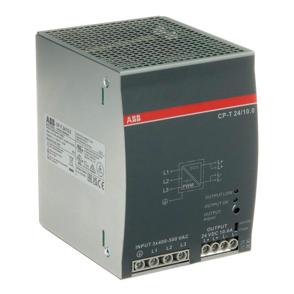 FUENTE TRIFÁSICA, 340-575 VCA/480-820 VCD, 24 VCD, 10A / CP-T 24/10.0