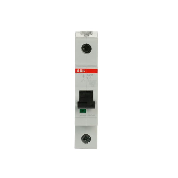 S200 "C" MINIINTERRUPTOR 1 POLO, 6 A / S201-C6