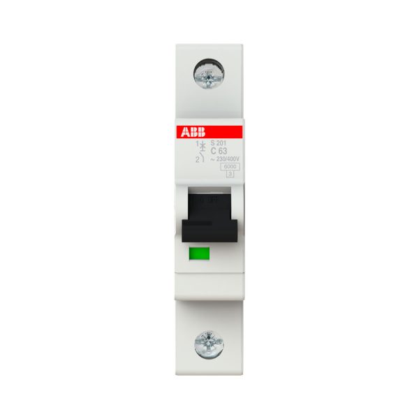 S200 "C" MINIINTERRUPTOR 1 POLO, 63 A