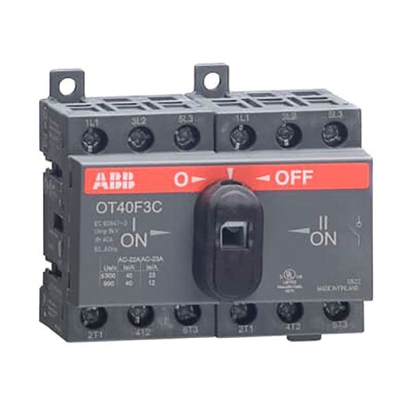 TRANSFERENCIA MANUAL OTC 3P, 40 A / OT40F3C