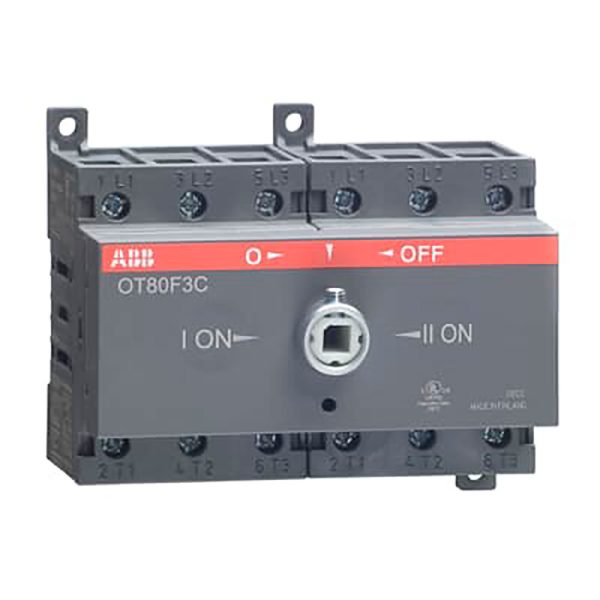 TRANSFERENCIA MANUAL OTC 3P, 80 A / OT80F3C