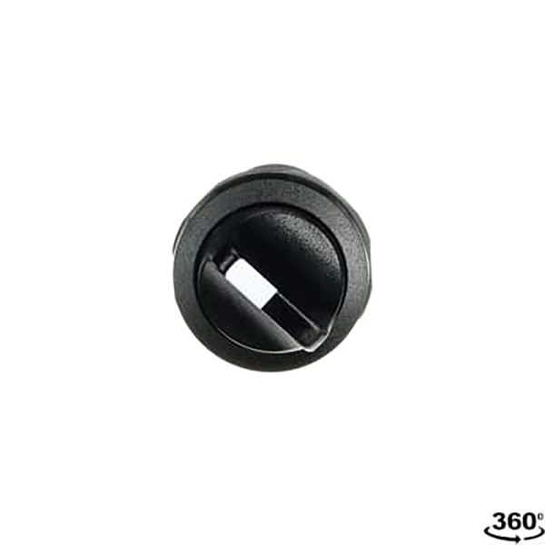 SELECTOR CORTO MANTENIDO 2 POSICIONES B-C, 1 N.A., NEGRO / C2SS1-10B-10