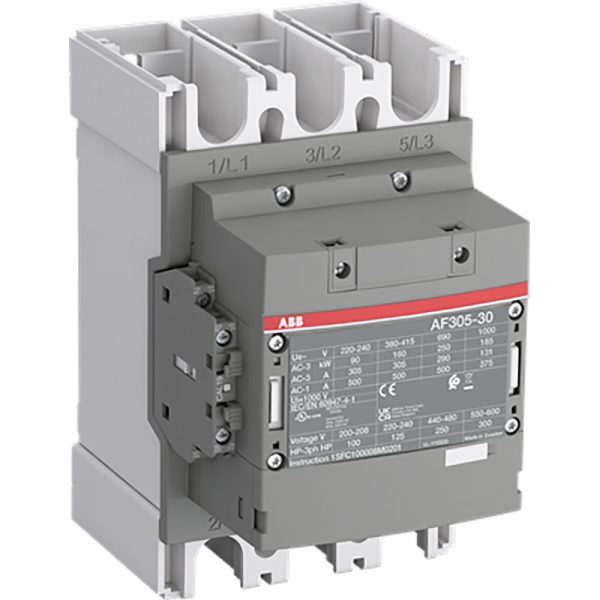 CONTACTOR 400 A, BOBINA 100-250 VCA