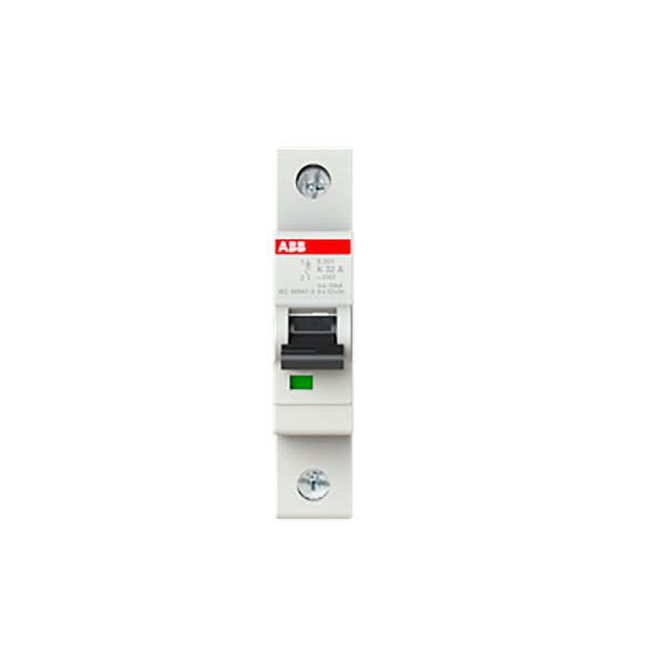 S200 "K" MINIINTERRUPTOR 1 POLO, In=32 A, 127-480 VCA , 6 kA