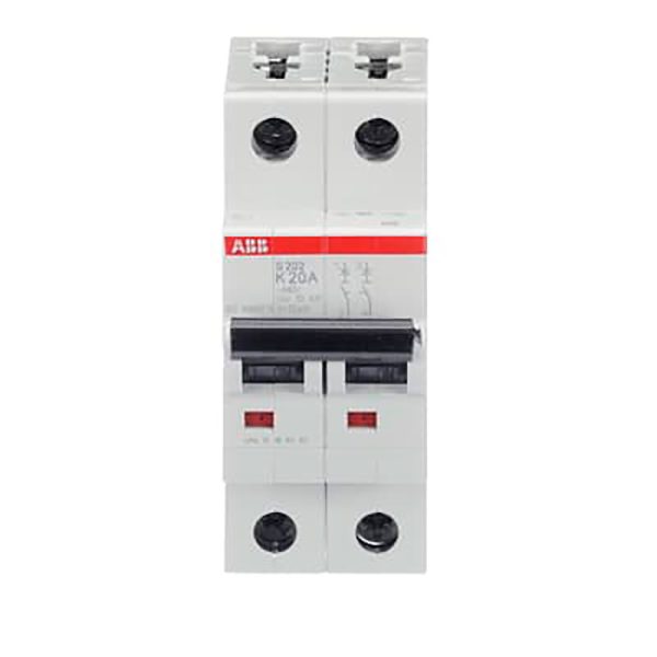 S200 "K" MINIINTERRUPTOR 2 POLOS, 20 A