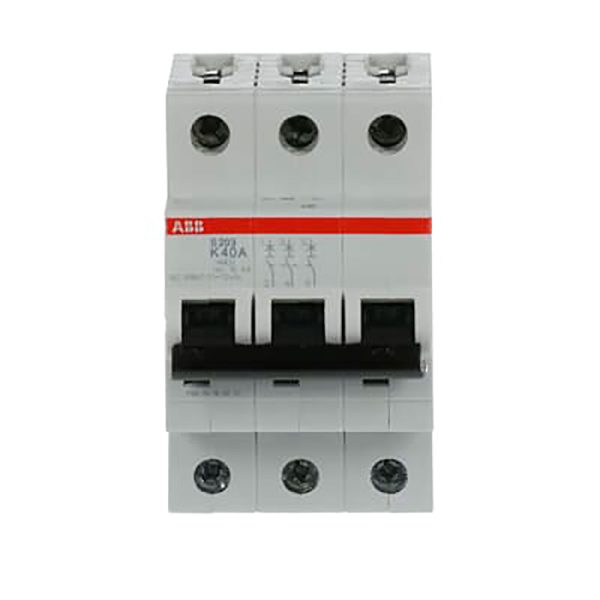 S200 "K" MINIINTERRUPTOR 3 POLOS, 40 A