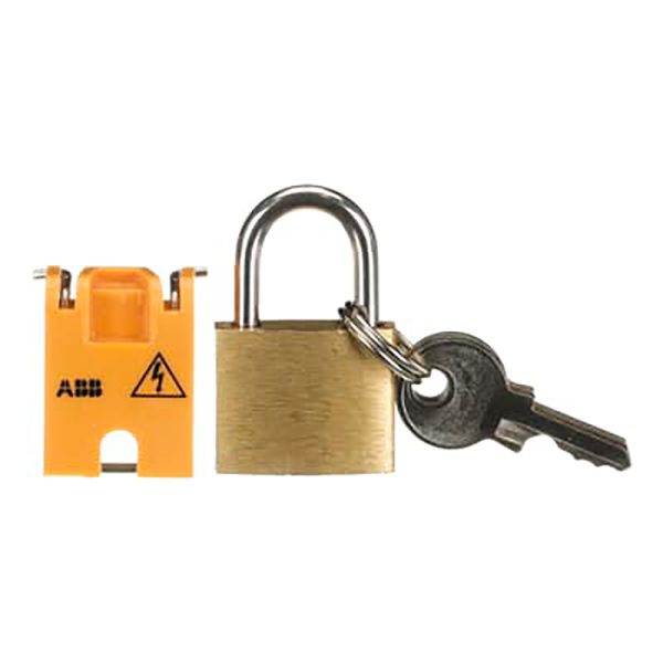 LOCK ADAPTER + PADLOCK + 2 KEYS