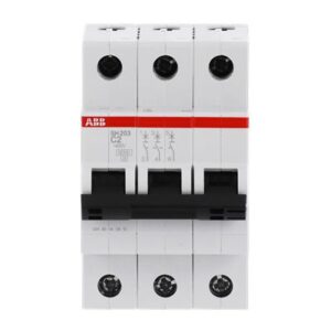 SH200 "C" MINIINTERRUPTOR 3 POLOS, 2 A / SH203-C2