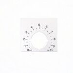 PLACA LEYENDA PARA POTENCIOMETRO ESCALA "0-10" / SK615562-88